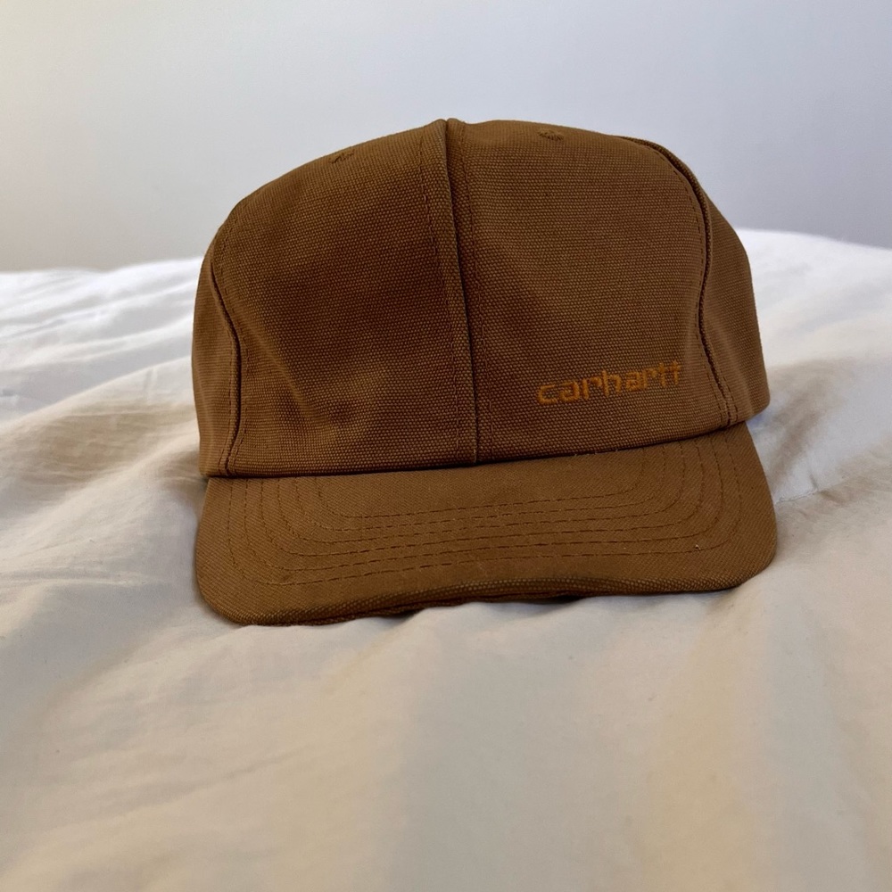 Vintage Brown Carhartt SnapBack Hat